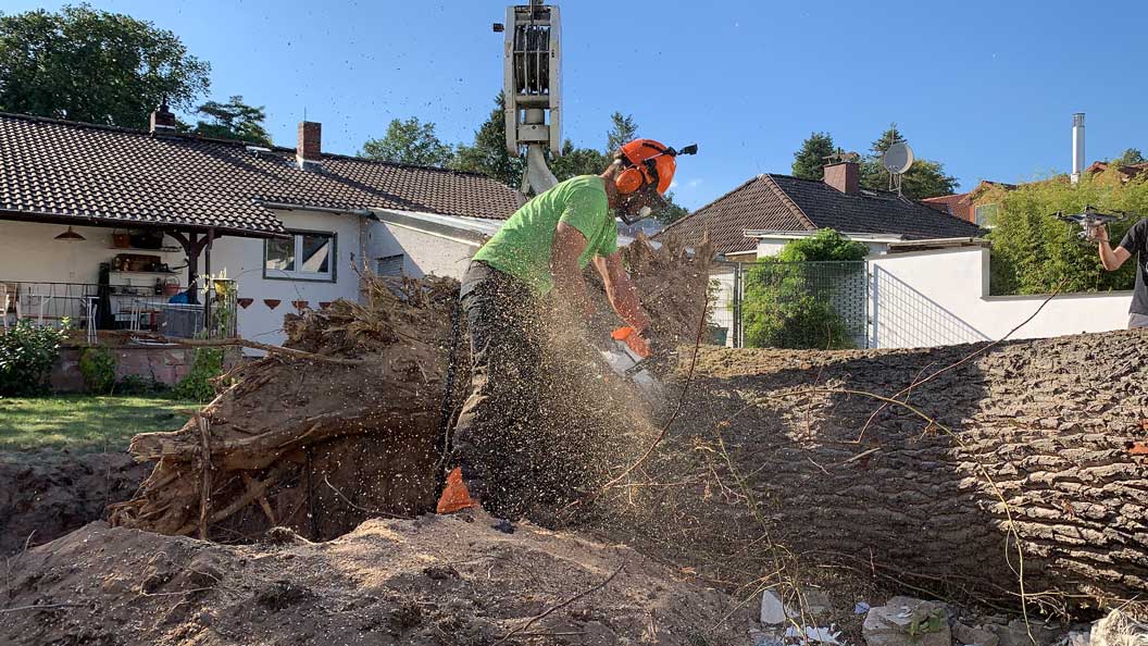Terrassen- und Mauerarbeiten – Detail
