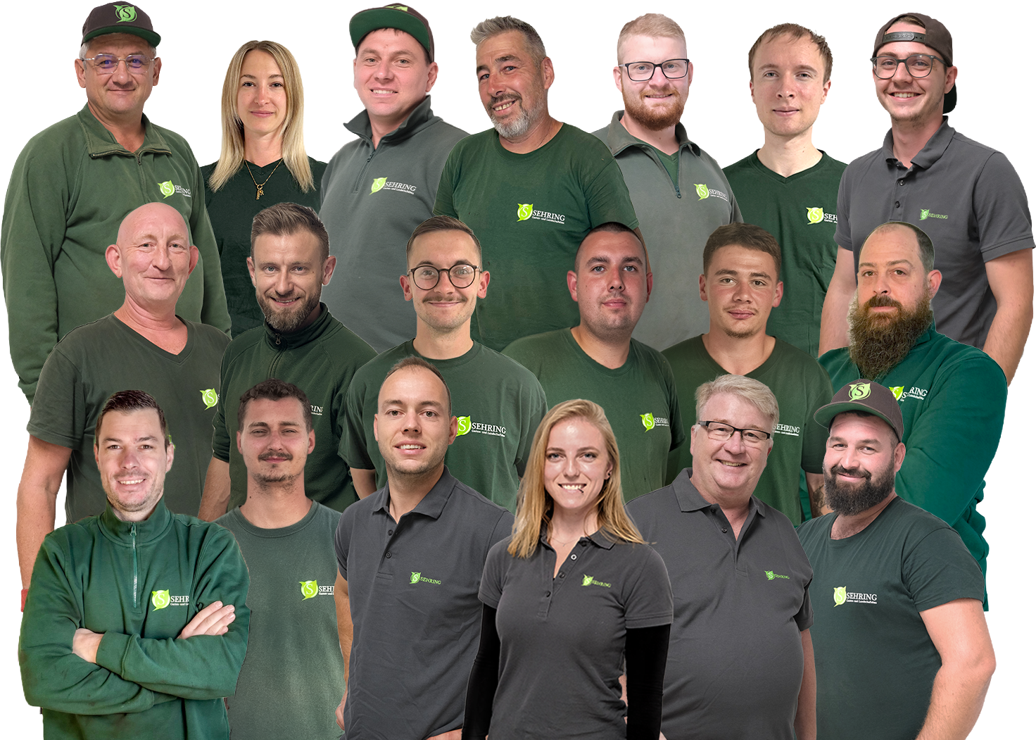 Team Sehring Garten- und Landschaftsbau – Gruppenfoto