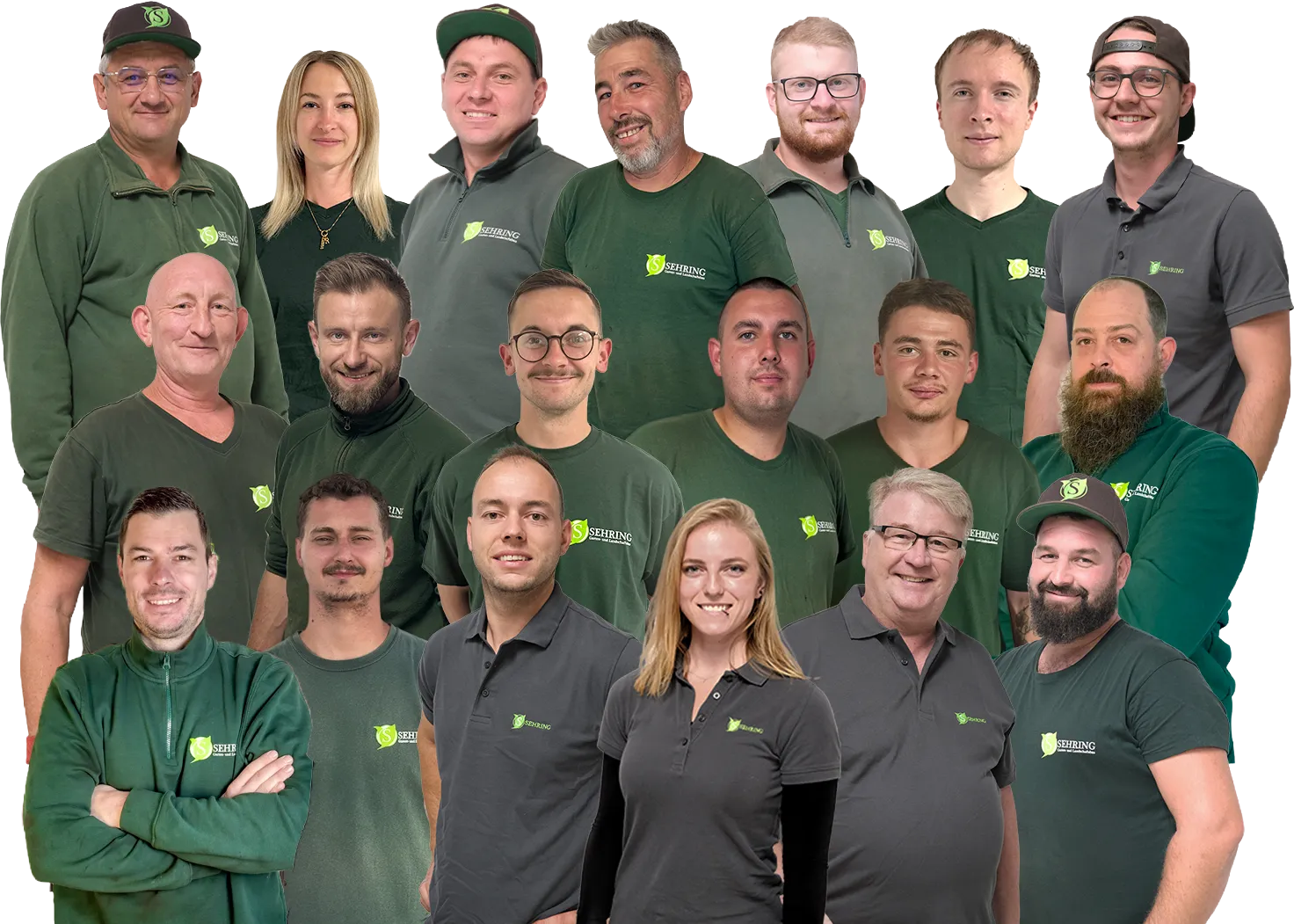 Team Sehring Garten- und Landschaftsbau – Gruppenfoto