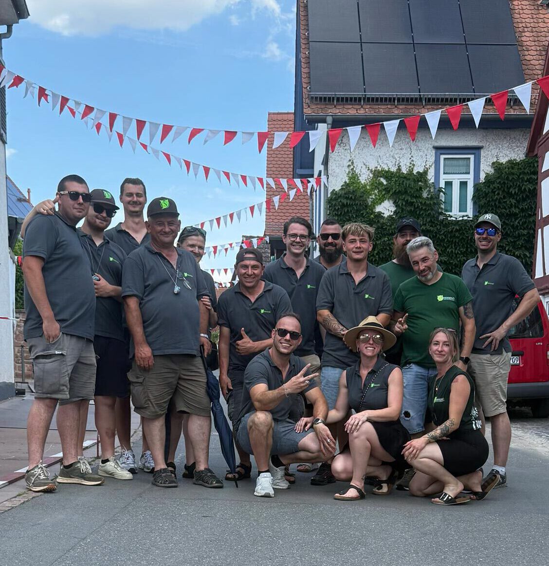 Das Team der Sehring Garten- und Landschaftsbau GmbH